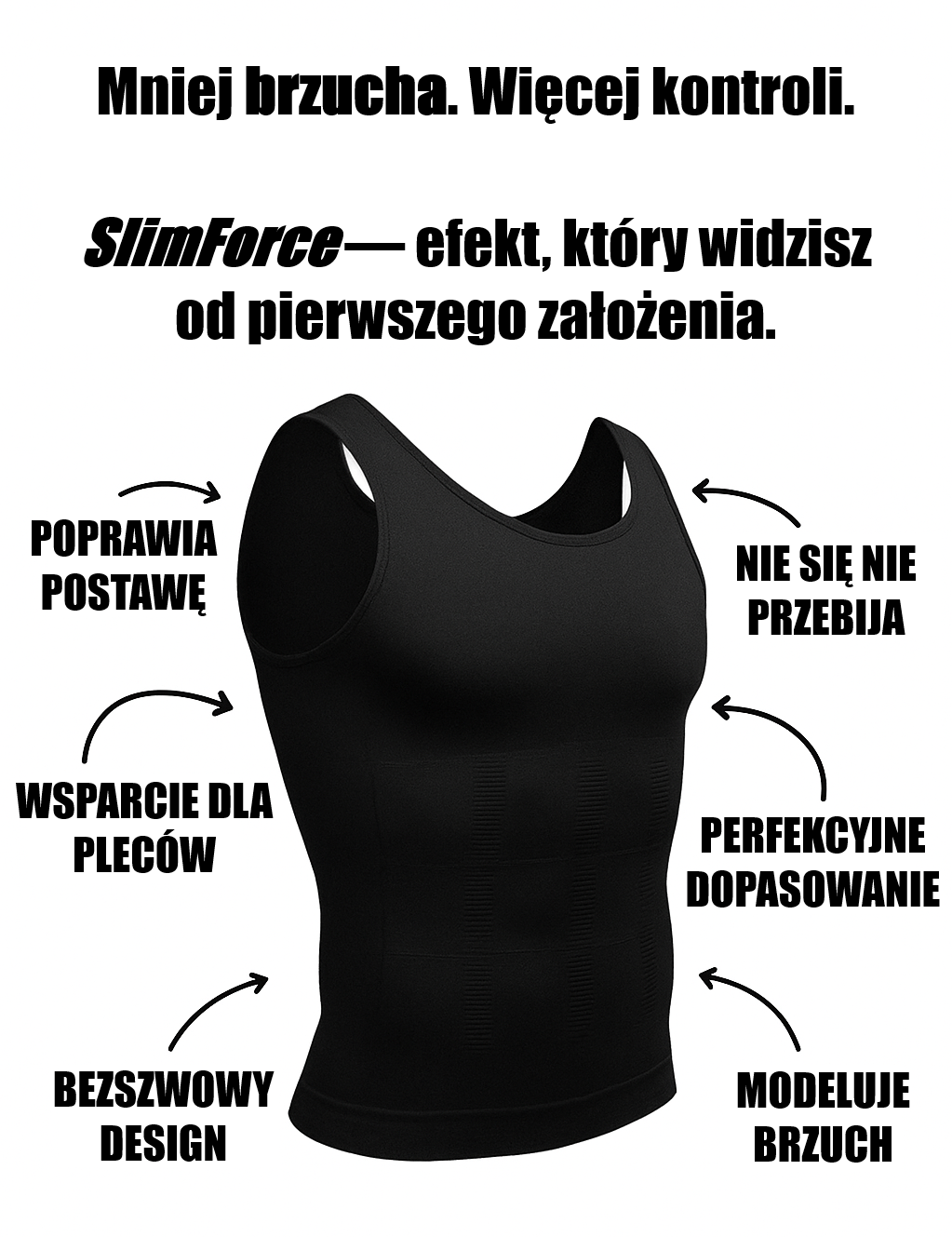 Podkoszulek modelujący SlimForce™